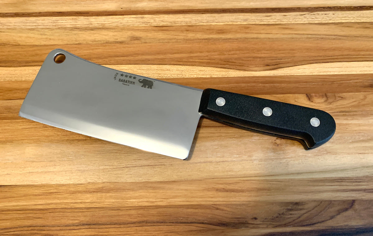 Cleaver Carbon Steel Sabatier Knife Shop