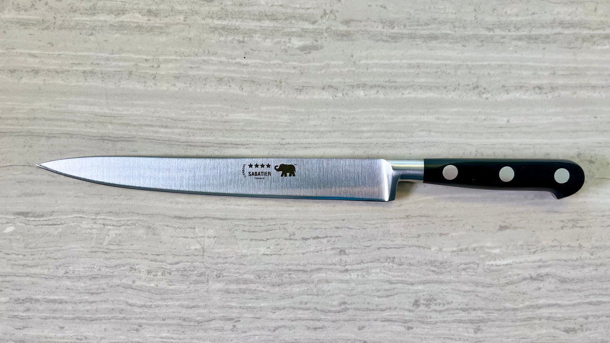 6 in (15cm) Slicer Knife Stainless Steel Sabatier Knife Shop