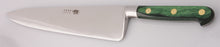 Load image into Gallery viewer, Thiers-Issard Four-Star Elephant Sabatier Knives 12 in chef knife - green stamina