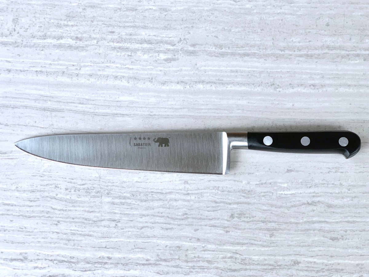 10 in (25 cm) Chef Knife - Carbon Steel – Sabatier Knife Shop