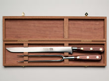 Load image into Gallery viewer, Thiers-Issard Four-Star Elephant Sabatier Knives master carving knife set - red stamina