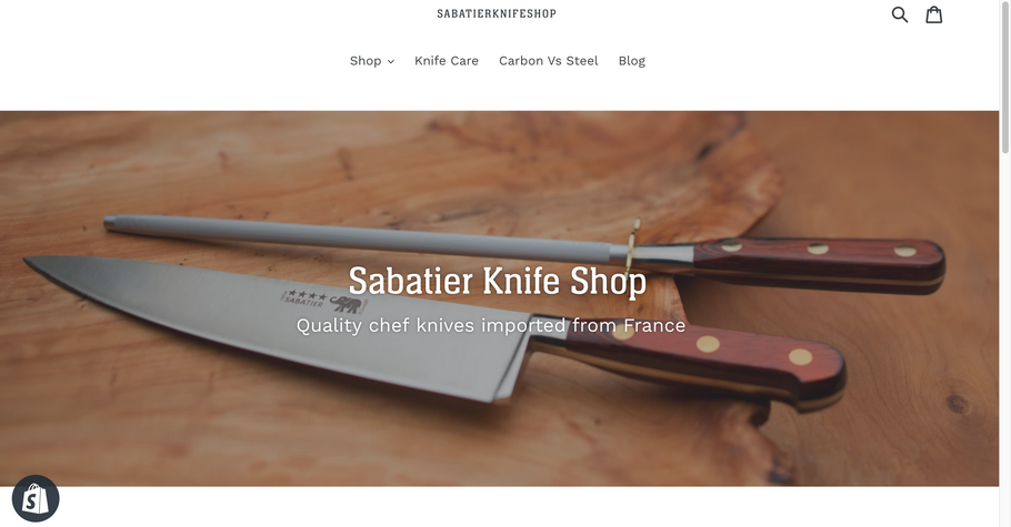 Great French Knives is now Sabatier Knife Shop