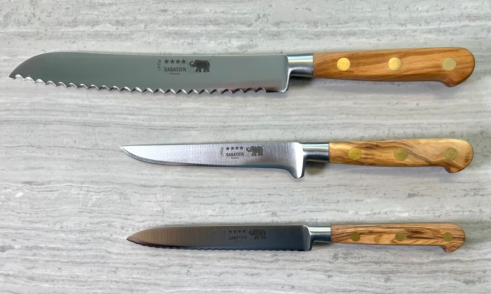 3 pc Task Knife Set – Sabatier Knife Shop