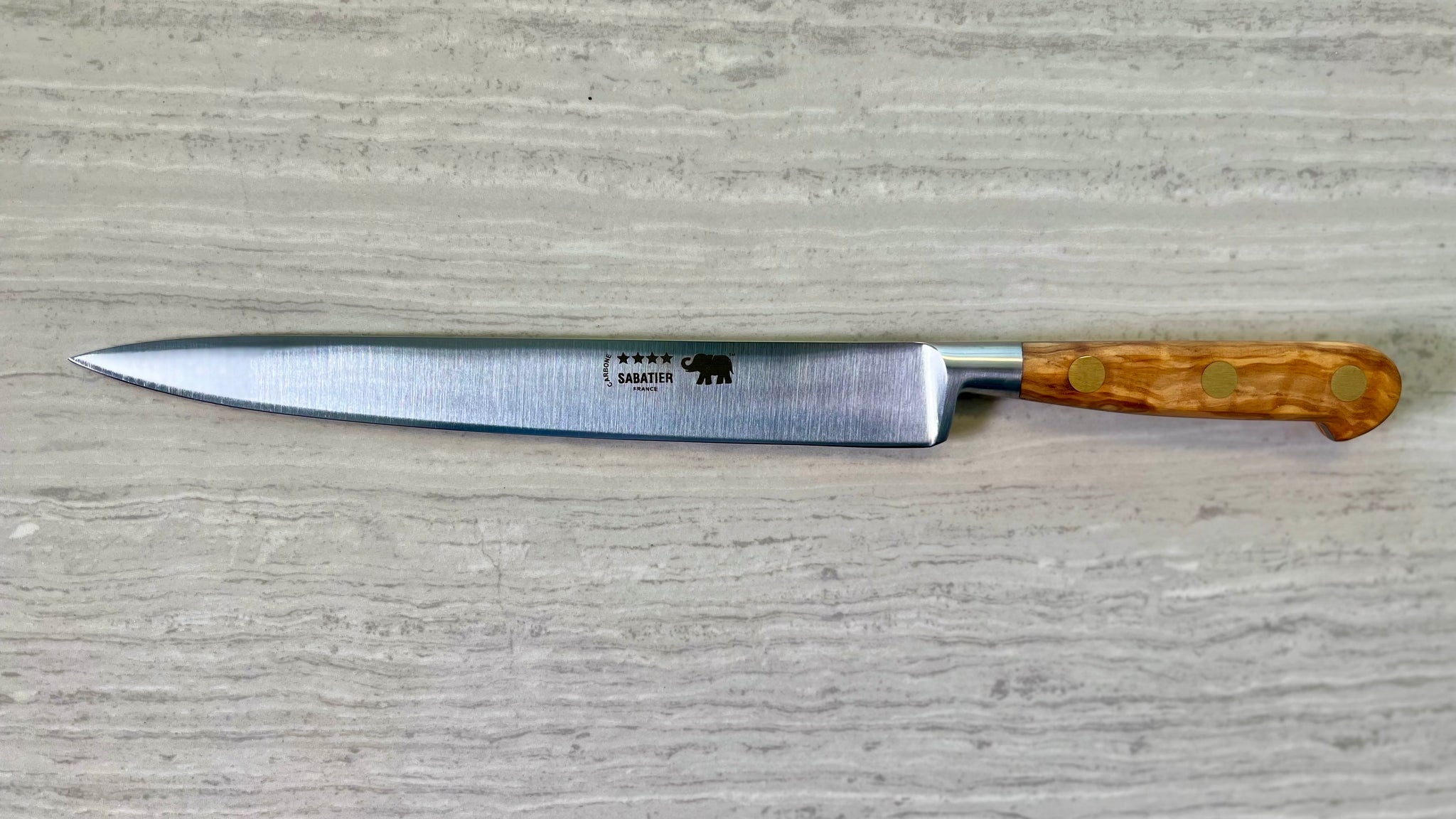 8 pc Deluxe Kitchen Knives Set - Carbon Steel – Sabatier Knife Shop