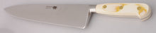 Load image into Gallery viewer, Thiers-Issard Four-Star Elephant Sabatier Knives 12 in chef knife - white micarta handle