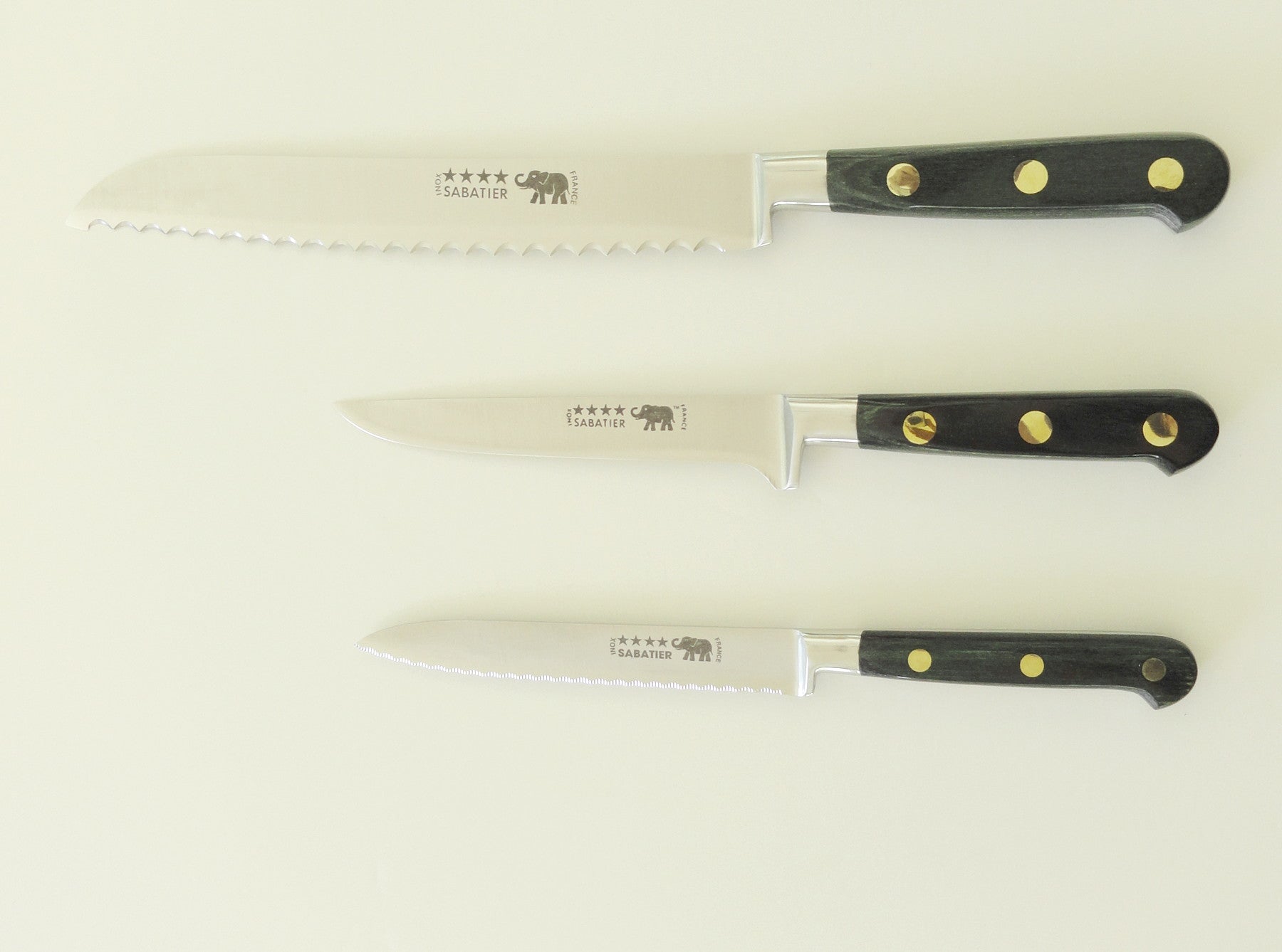 2Lions Sabatier MAJORIS 3 knives Set 
