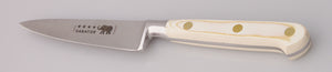 Thiers-Issard Four-Star Elephant Sabatier Knives 4 in paring knife - white micarta handle