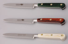 Load image into Gallery viewer, Thiers-Issard Four-Star Elephant Sabatier Knives 5 in tomato knife