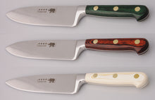 Load image into Gallery viewer, Thiers-Issard Four-Star Elephant Sabatier Knives 6 in chef knife wide (Bon Vivant)