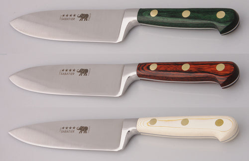 Thiers-Issard Four-Star Elephant Sabatier Knives 6 in chef knife wide (Bon Vivant)