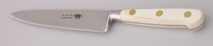 Thiers-Issard Four-Star Elephant Sabatier Knives 6 in cooks knife - white micarta handle