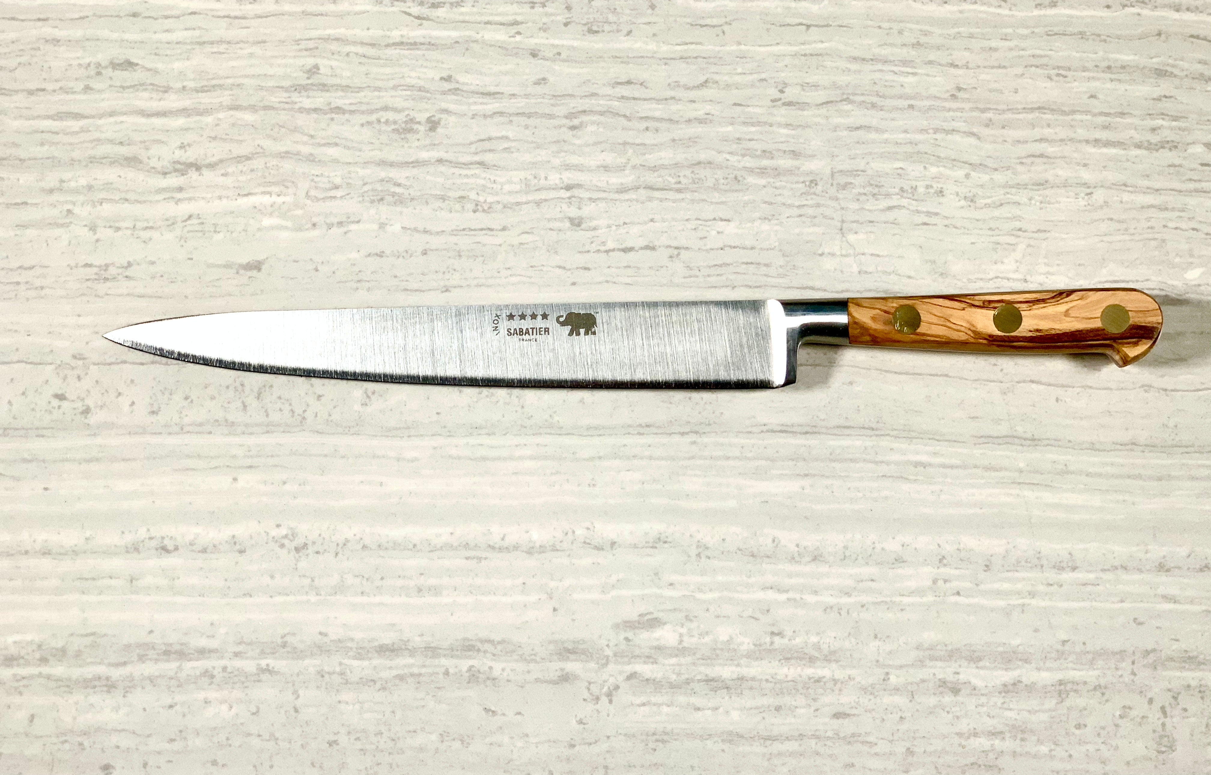 Sabatier 8 Chef's Knife Stainless Steel with Olivewood Handle