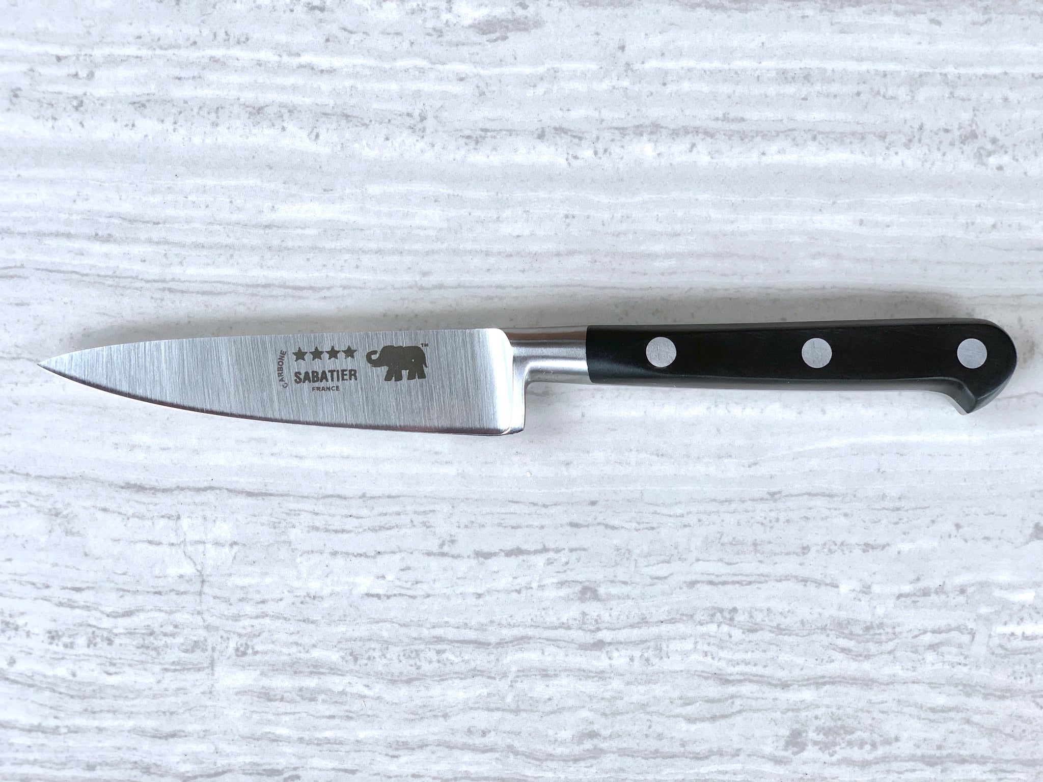 Butcher Knives  4 inch Paring Knife White Handle