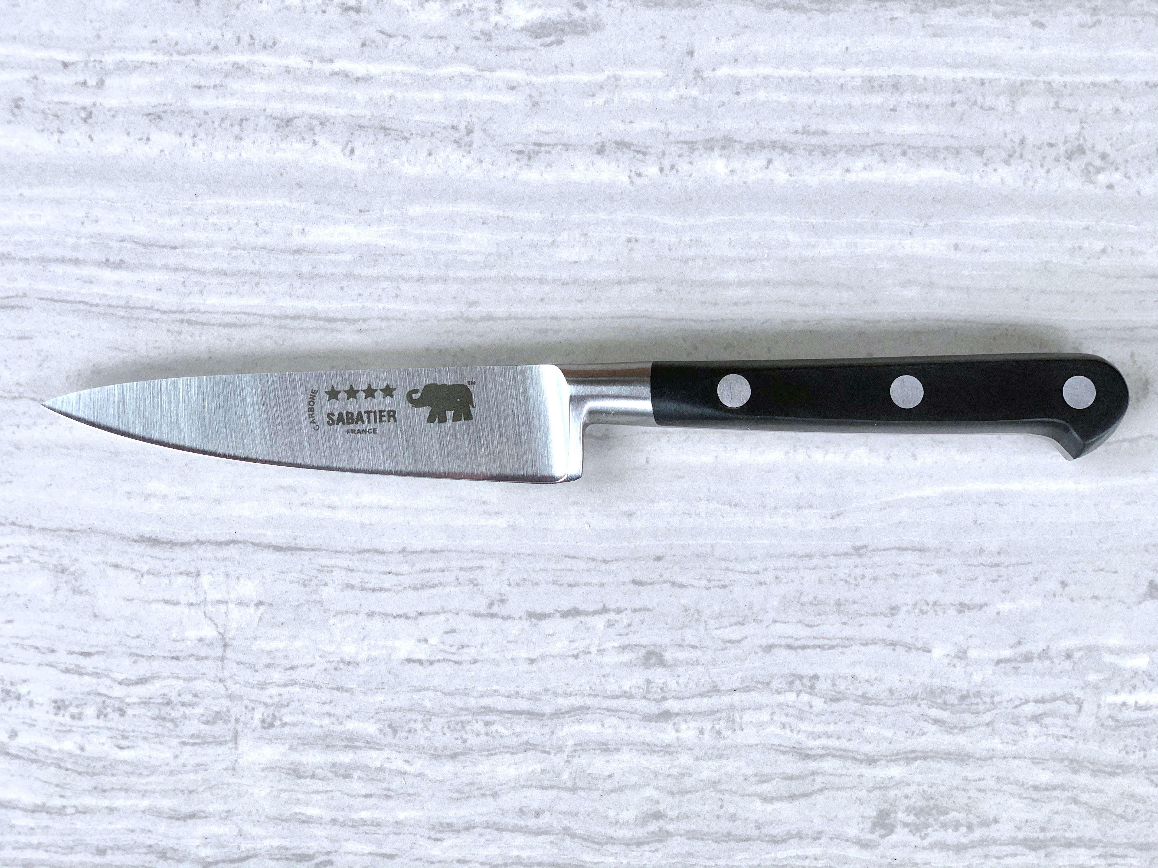 Mercer Culinary M33910B 4 High Carbon Paring Knife - Black